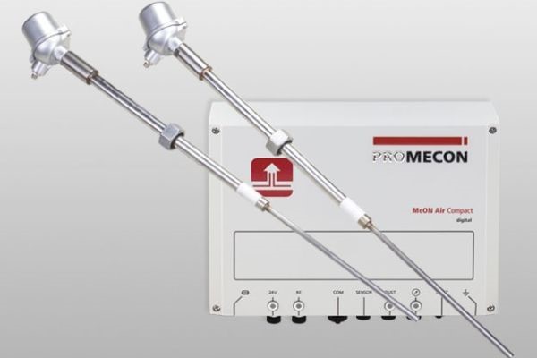 Primary and secondary air flow measurement - PROMECON McON Air