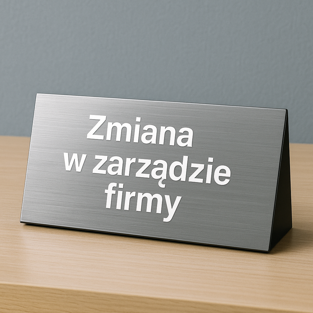 Changes in management