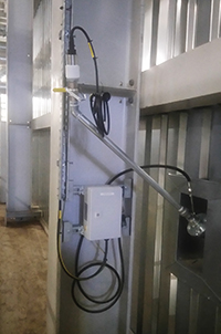 Steam leak detection system (PLDS) for Opole Power Plant